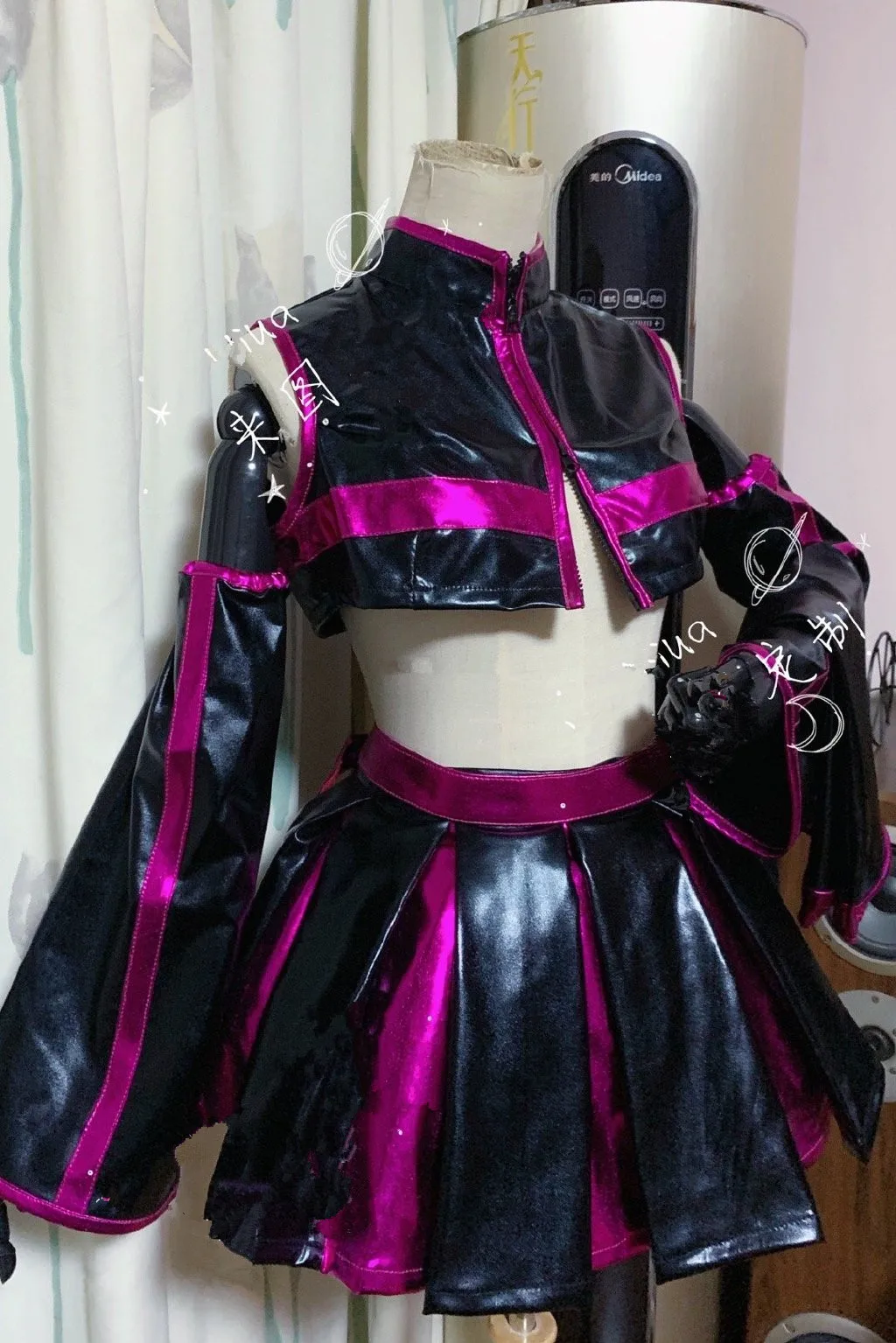 

KIYO-KIYO Anime Ririsa Of 2.5 Dimension Ririsa The Angel Of Spades Cosplay Costume Halloween Costumes Custom made