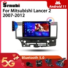 Автомагнитола Srnubi Android 10 для Mitsubishi Lancer 2 2007-2012 мультимедийный видеоплеер 2 Din GPS-навигация Carplay DVD головное устройство