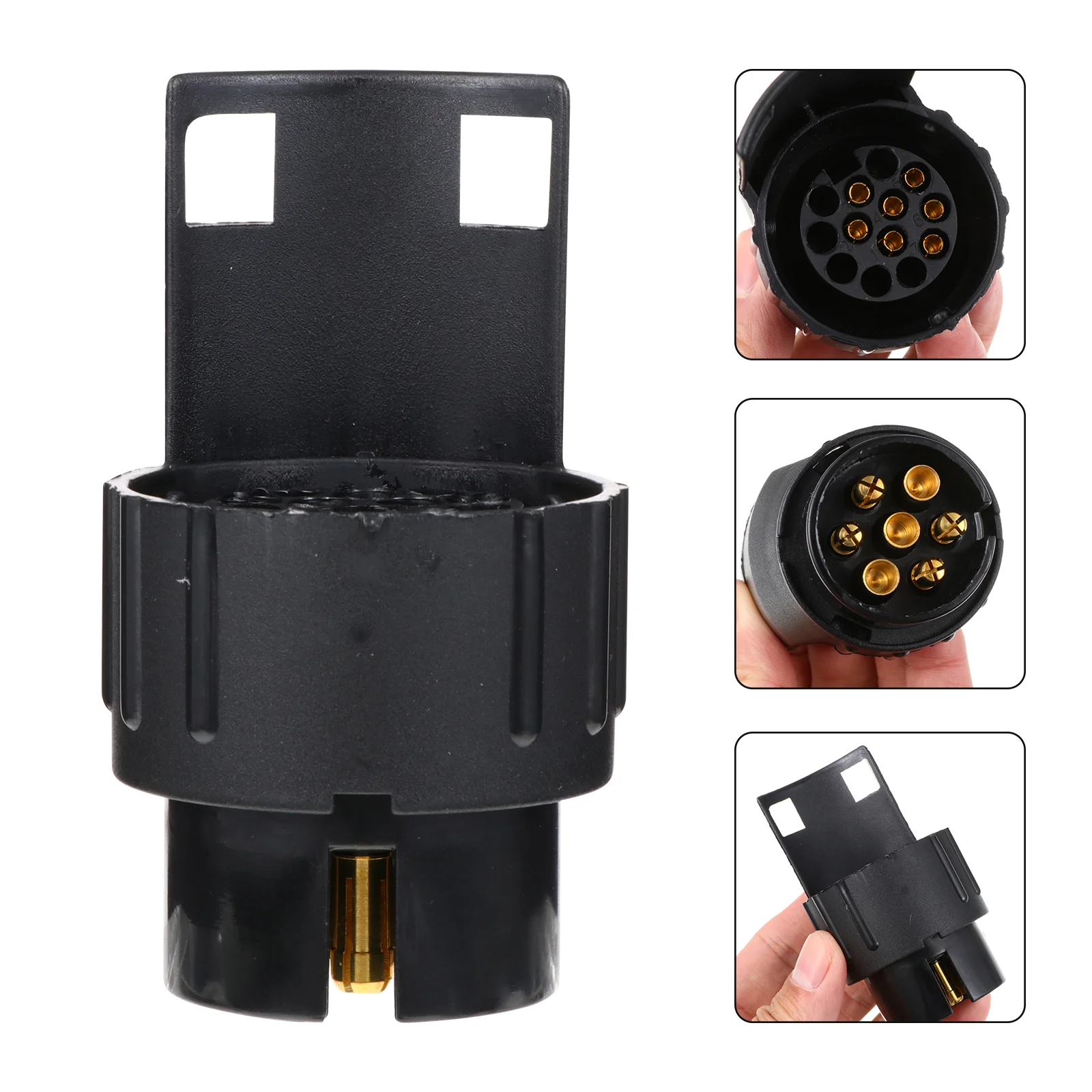 

1Pc Professional 3 to 7 Way Connector Plug Socket Trailer Connector for Car
