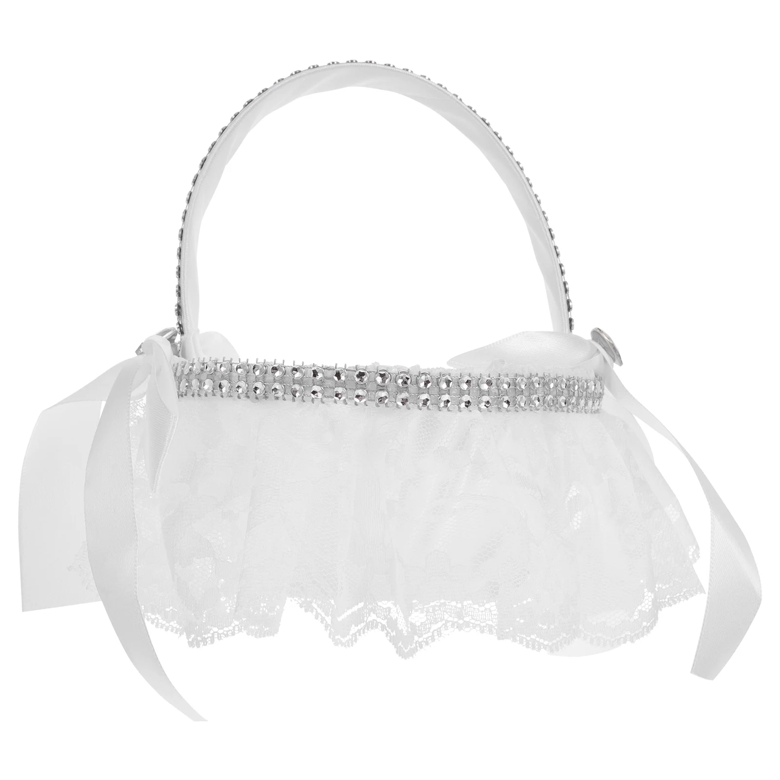 

Винтажная Цветочная ваза, Свадебный Лепесток, корзина в западном стиле для мальчиков, макраме, Декор, портативная закуска, конфеты