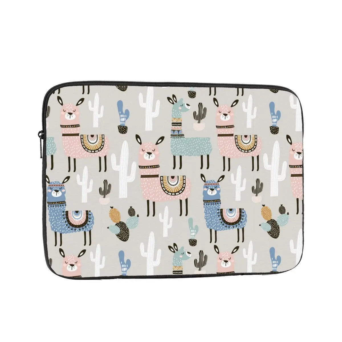 

Cactus Alpaca Laptop Sleeve Cover Bag 12 13 15 17 Inch Notebook Bag Sleeve Cute Shockproof Case Bag