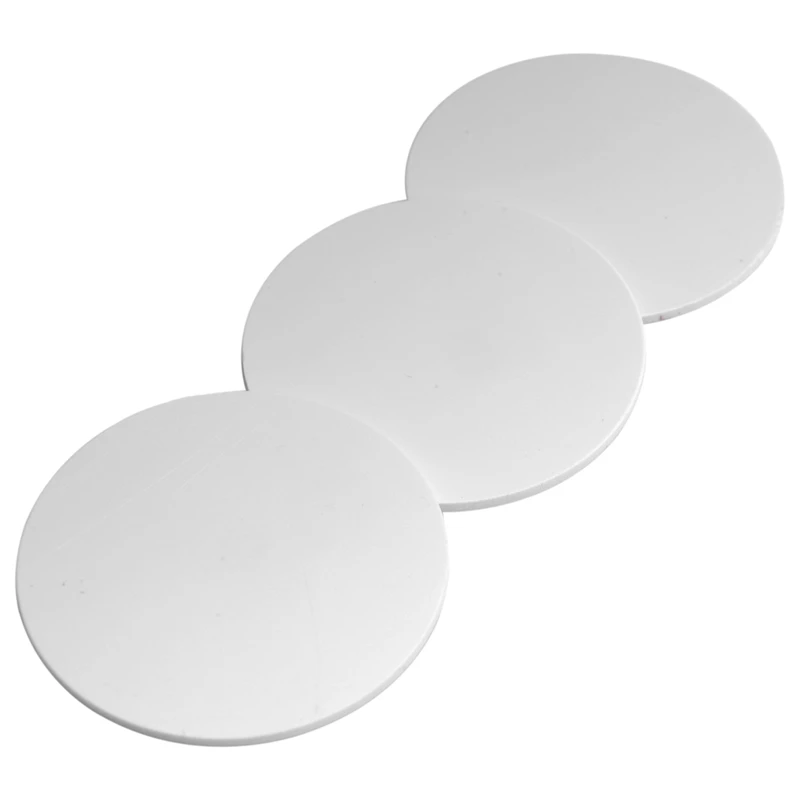 

50 Pcs Round 25Mm NTAG215 White Card NFC Electronic Tag Proximity Card For Smart Phones And Devices With NFC Function