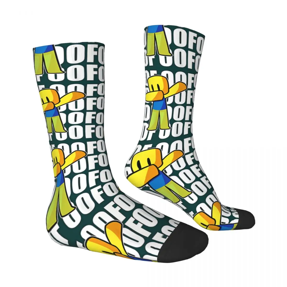 Мужские носки с принтом OOF Meme нарисованные вручную из полиэстера