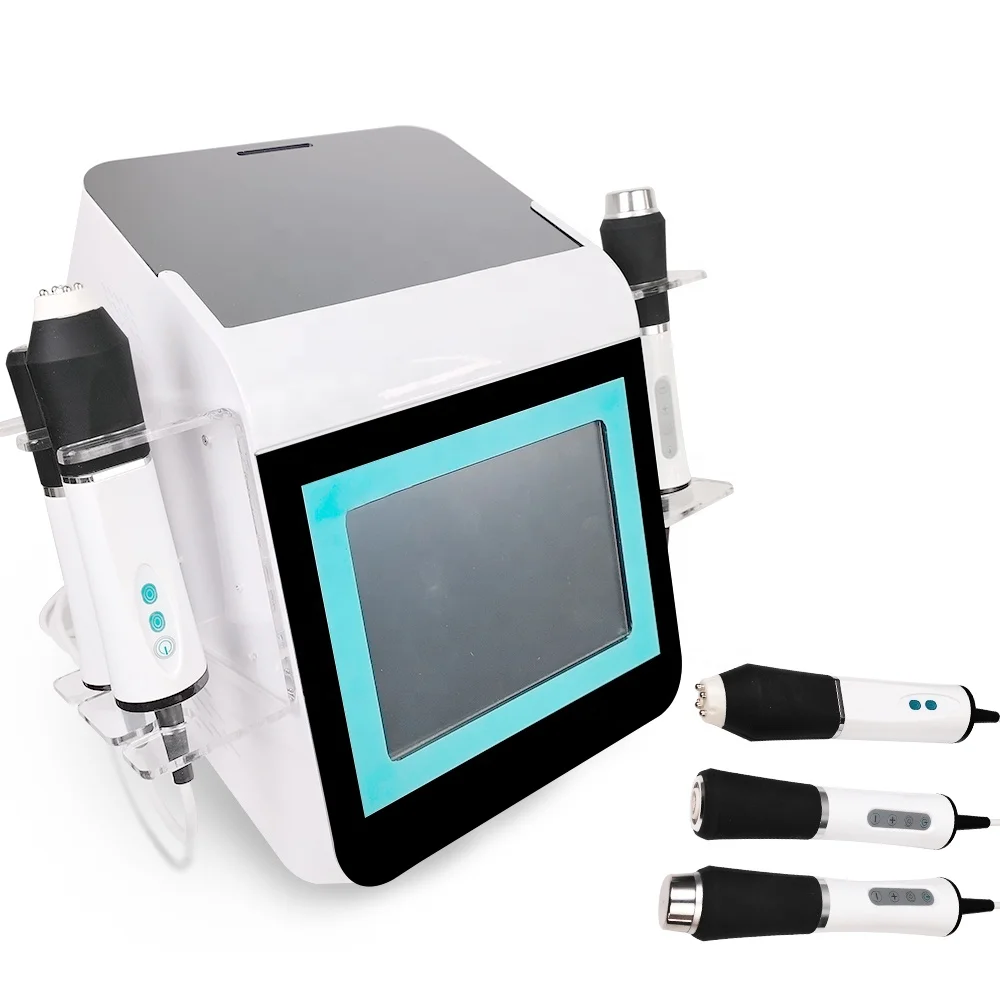 

3 In 1 Oxygen CO2 Bubble Jet Facial Massage Device RF Ultrasonic Skin Care Machine Brighten And Revieve Face Neo Kits