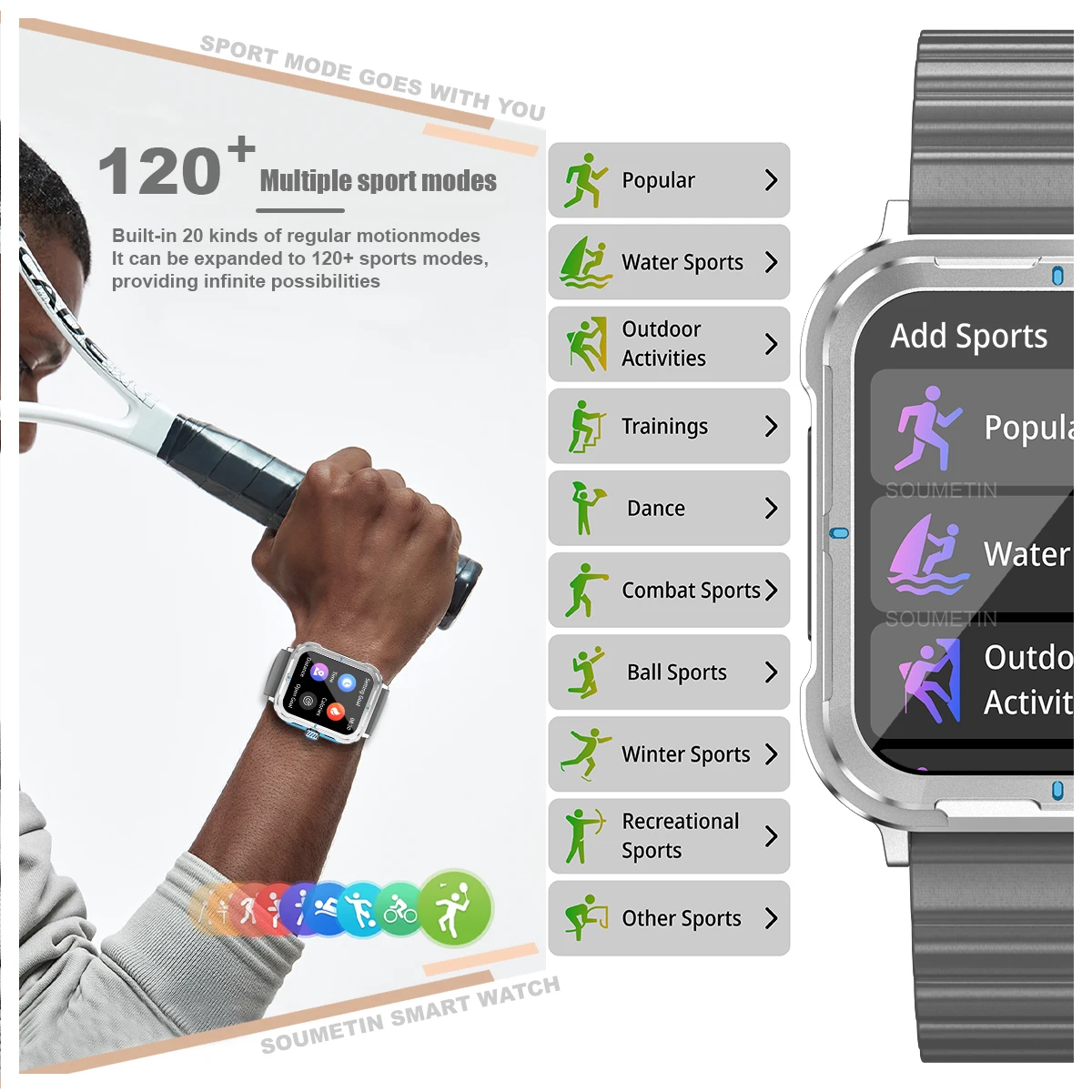 Premium D09 Smart Watch Men Blood Pressure NFC Outdoor Sports Business Smartwatch Battery Life 12 Day Fitness Tracker SmartWatch