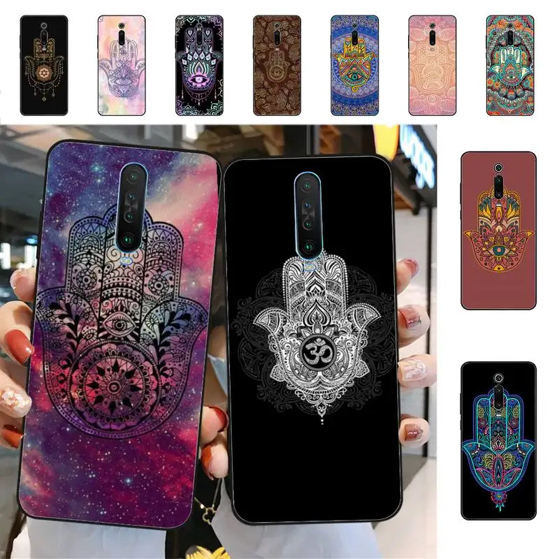 

Yinuoda Fatima Hand Phone Case for Redmi 5 6 7 8 9 A 5plus K20 4X S2 GO 6 K30 pro