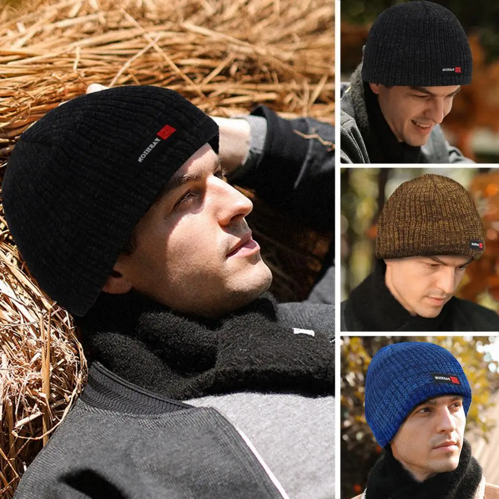 

Lady Beanie Chic Adjustable Men Winter Beanie Anti-shrink Winter Beanie