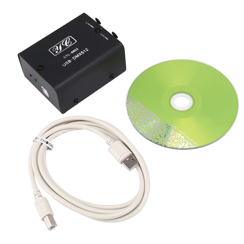 5125-канальный USB-DMX DMX512 светодиодный светильник DMX-модуль сценического освещения