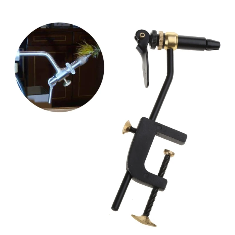 

Fly Tying Handy Vise Tool Safety Holding Hook Fishing Aluminum Alloy C-clamp Tying Vise Steel Hardened Jaw