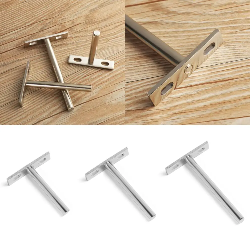 

Metal Furniture Hardware Concealed Racks Invisible Shelf Brackets Support Bench Board Wall Mount Shelf Storage