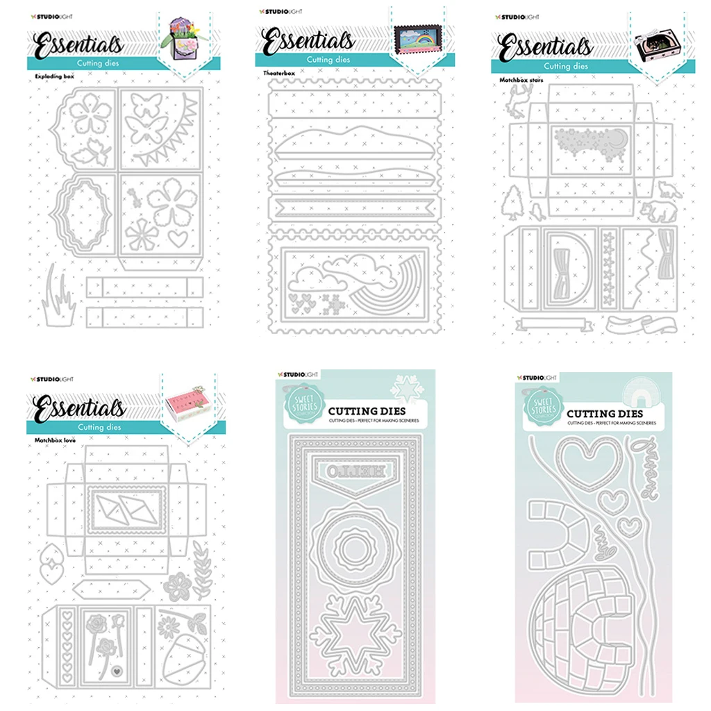 

2022 Spring Series Metal Cutting Dies Large Size Scrapbooking Template Dies Cut DIY Cutting Dies For Greeting Card Handmade