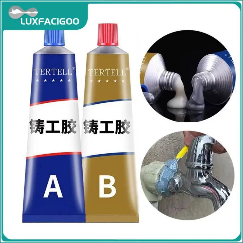 

Strong Casting Ab Glues Ab Adhesive Gel Crackle Welding Glue Cold Weld Repair Paste Waterproof 20/70/100g Heat Resistance