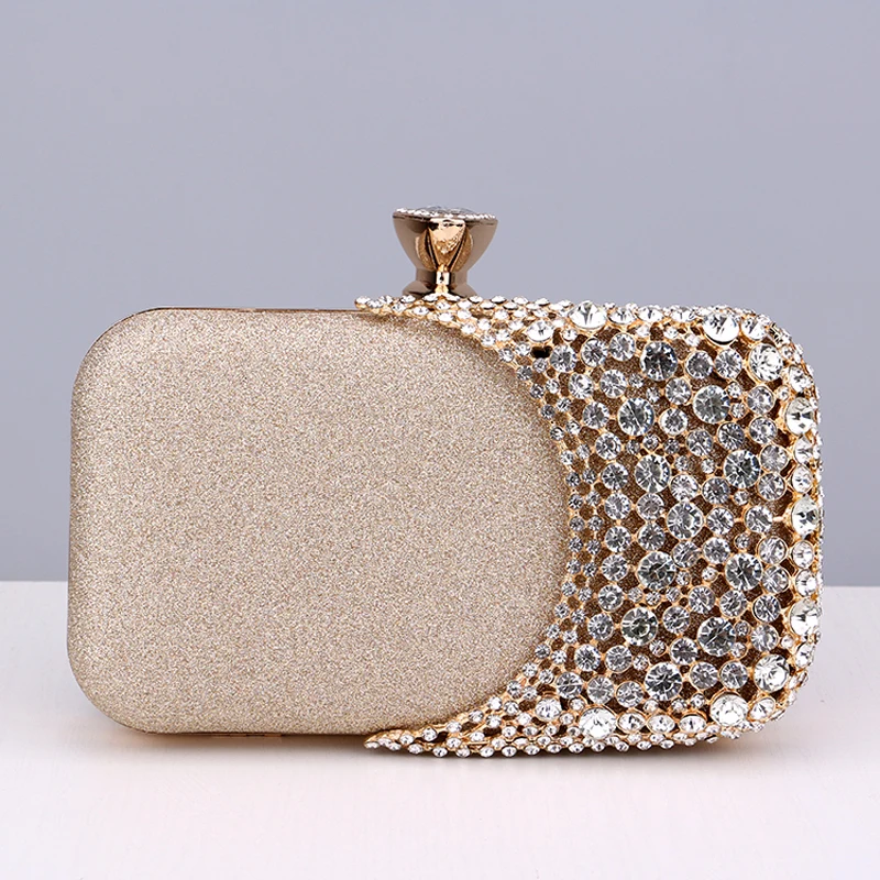 

Hollow Diamond Evening Bags for Women, Shoulder Chain Bags, Women Bridal Wedding Bag, Sequin Holder, Fashion