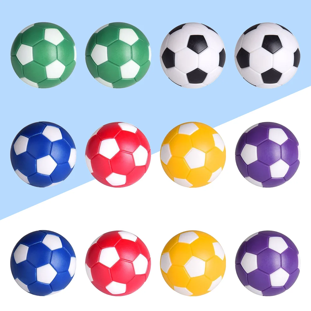 

6pcs Table Soccer Footballs Replacement Balls Mini Official Tabletop Soccer Game Ball Accessory Cue cue
