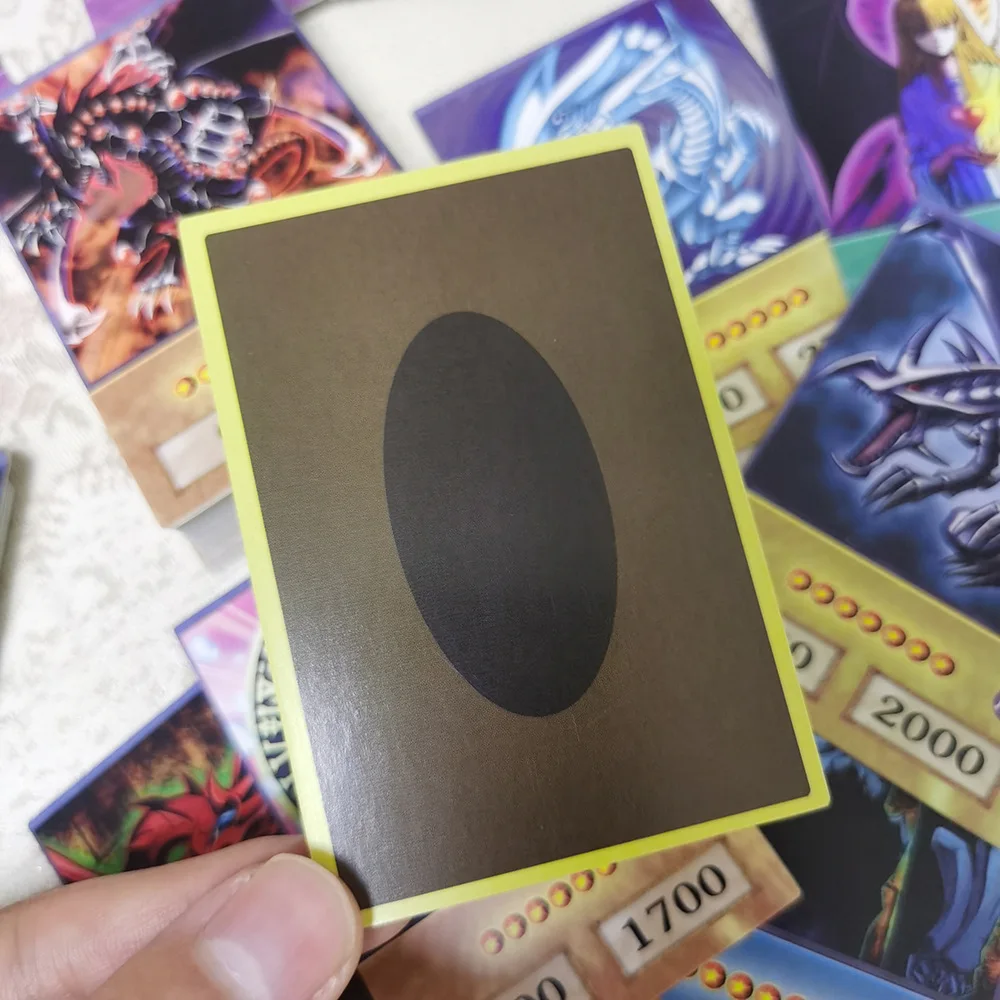 Карточка для игры Yu Gi Oh 100 шт./компл. редкие поединки монстров голубые глаза белый