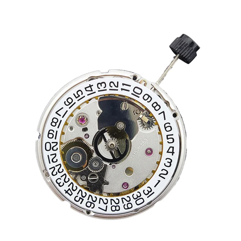

PT5000 Automatic Mechanical Watch Movement 21600 Bph-28800 Bph Date Display Clone 2824 25 Jewel 25.6Mm Diameter Silver