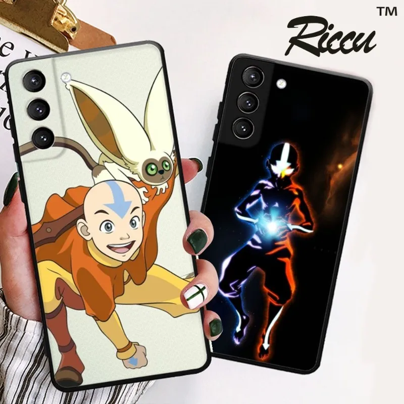 

T-the Last Airbender Phone Case For Samsung Galaxy S22 23 21 S20 FE Ultra S10 S9 Plus S10e Note 20Ultra 10Plus Cover