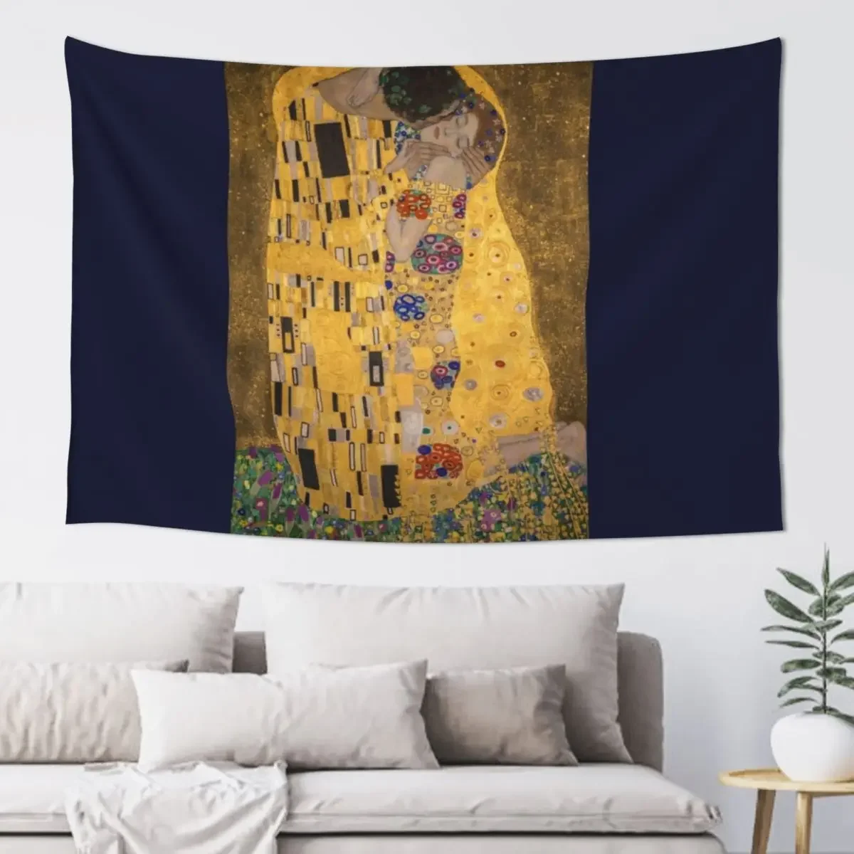 Гобелен Австрия. Вена. Поцелуй Климта. Деталь