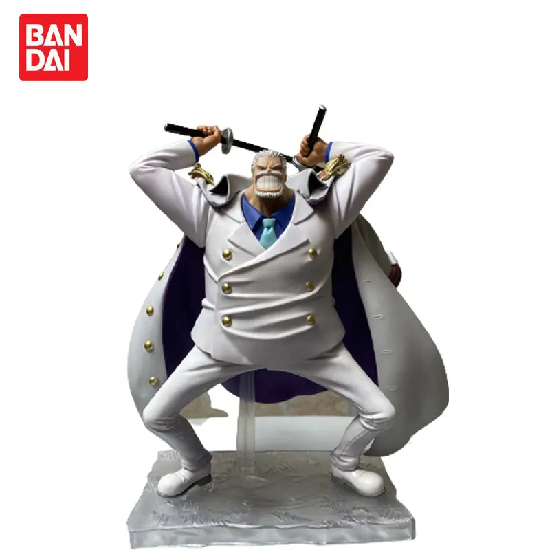 

Bandai Original Genuine Assemble Model In Stock Magazine ONE PIECE Monkey D Garp Anime Action Figures Model Toys for Kids Gift