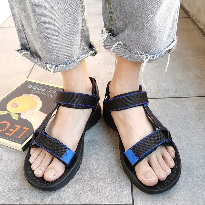 

Loafers Breathing Sandals For Men Snekars Beach Slippers Massive Soles Summer Shoes Men Height Increases Tennis Anti Slip Dad