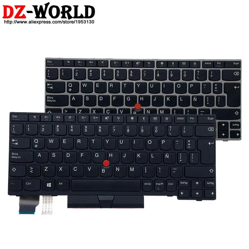

New Original LAS Latin Spanish Keyboard for Lenovo Thinkpad X280 A285 X390 X395 L13 L13 Yoga Laptop 01YP883 01YP003