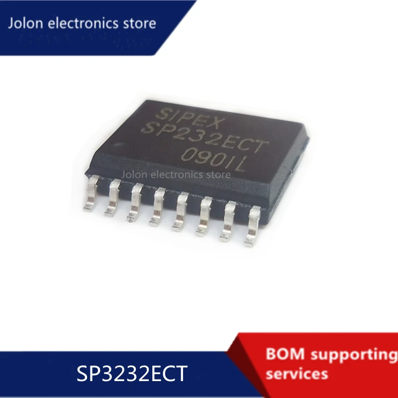 

New original SP3232 SP3232ECT wide body. Driver/receiver/transceiver RS232