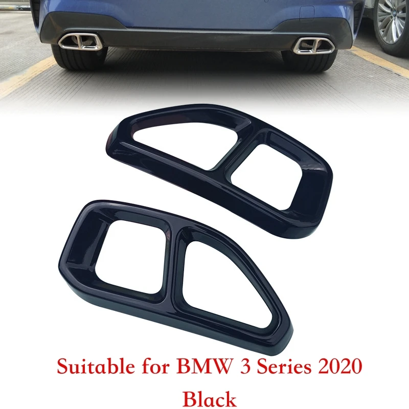 

Car Tail Muffler Exhaust Pipe Output Cover For BMW 3 Series 7 Series X3 X5 Tail Gas Frame Tail Throat Accessories