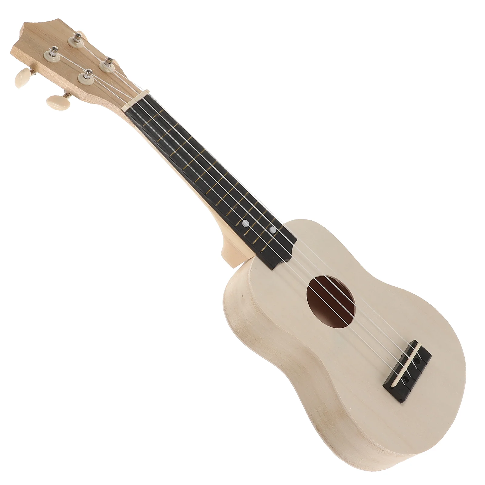 

Hand-assembled Ukulele Material Kit Guitar Self-painting Tool Wooden Toddler