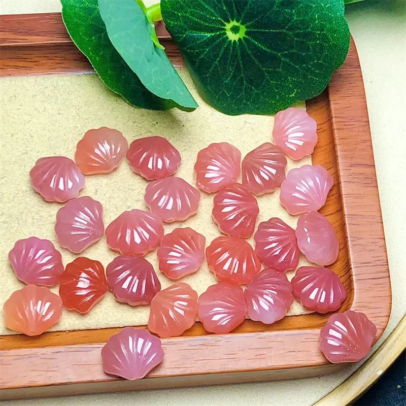 10 шт. натуральный агат Yanyuan ракушка резьба модный аксессуар для изготовления