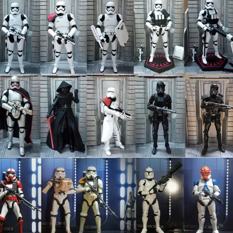 Фигурка героя из аниме Звездные войны экшн-фигурка Мандалора клон 6 дюймов