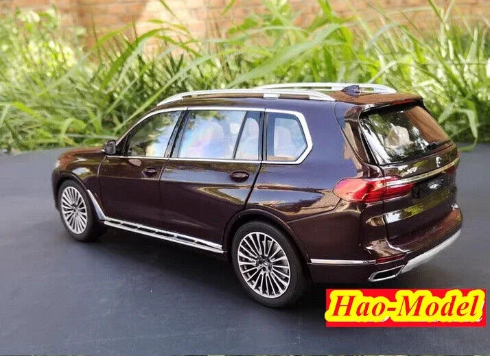 Модель автомобиля kyosho 1/18 для BMW X7 G07 2019 Литые украшения из металлического сплава