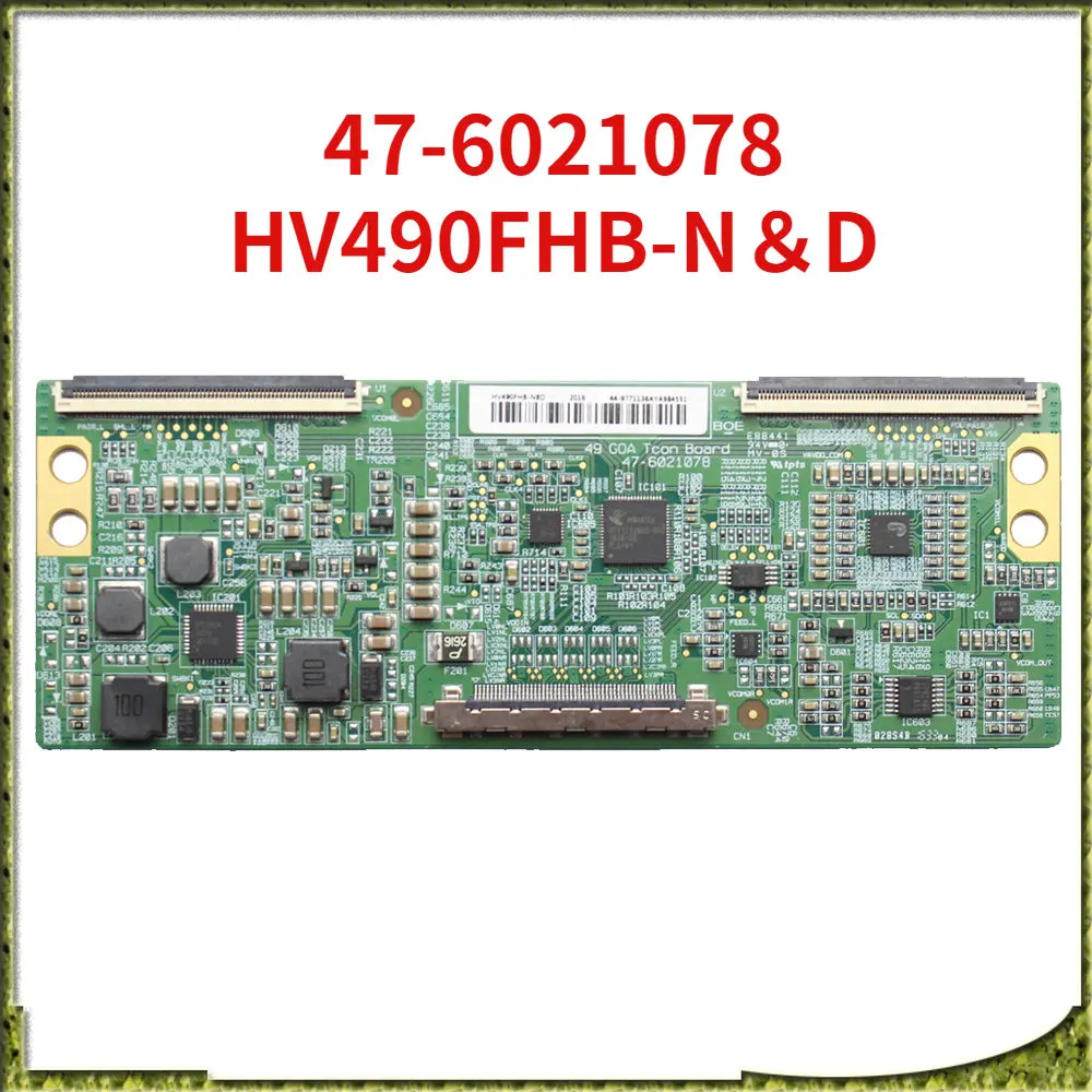 

Tcon Board 49 GOA TCON BOARD 47-6021078 HV490FHB-N & D Logic Board для LG 49LH590V-ZD SMART TV, оригинальная печатная плата T-con Board