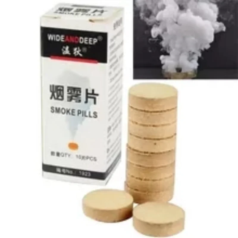 

Smoke Pill White Effect Round Bomb Stage Photography Aid Toy Gifts Light Fog Pills Smoke Bomb Wedding Show Halloween Decoration