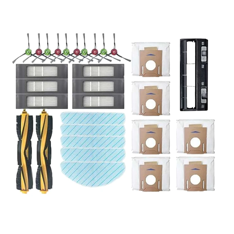 

For ECOVACS Deebot T9 T9max T9power T10 Robot Vacuum Cleaner With Brush Dust Box Filter Cleaning Replacement