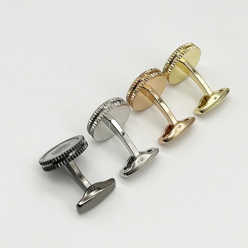 LAN MB Cufflinks Designer French Shirt Cuff Links For Men Four Colors High Quality Gift M02