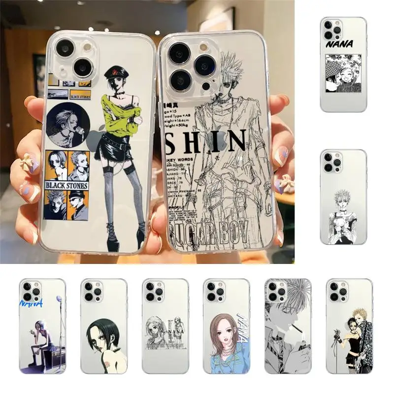

Nana Osaki Anime Phone Case For Iphone 7 8 Plus X Xr Xs 11 12 13 Se2020 Mini Mobile Iphones 14 Pro Max Case
