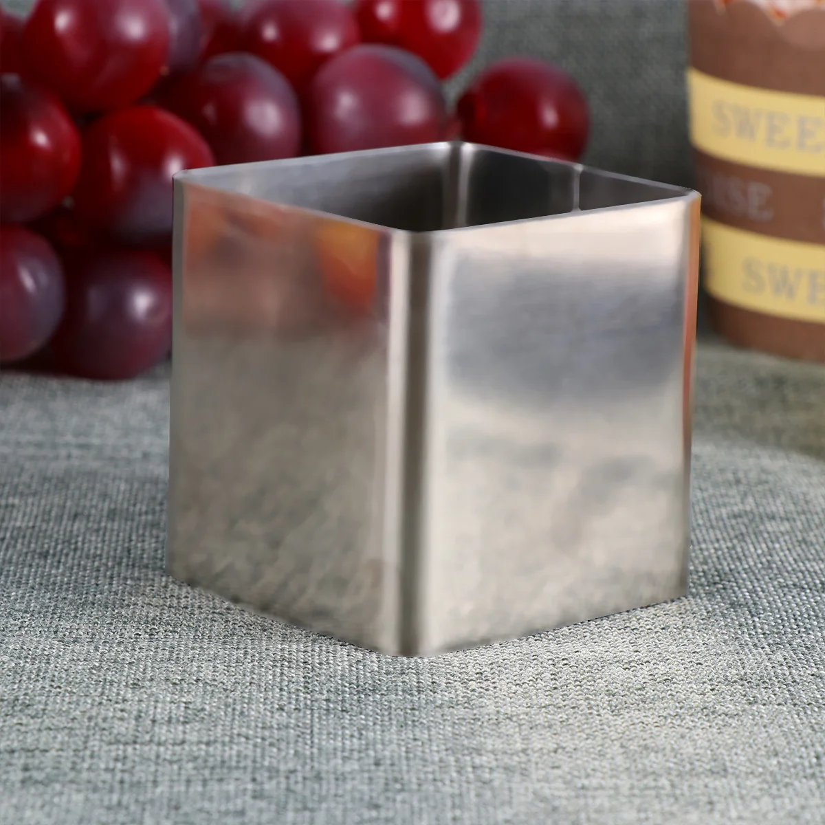 

Cake Ring Mousse Square Baking Mold Rings Mould Steel Stainless Cookie Cutterdessert Molds Pastrytart Oval Metal Biscuit Mini