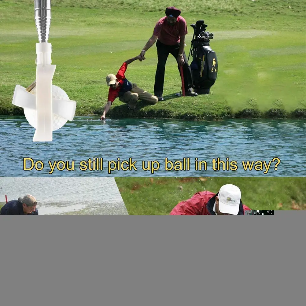 

Golfbal Retriever Telescopische Golfbal Extandable Picker Training Accessories Scoop Outdoor Automatische Gereedschap Draag N4p3