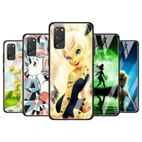 wendy tinkerbell tempered glass cover for samsung galaxy note 20 ultra 10 9 8 plus lite a10 a20 a30 a40 a50 a70 phone case