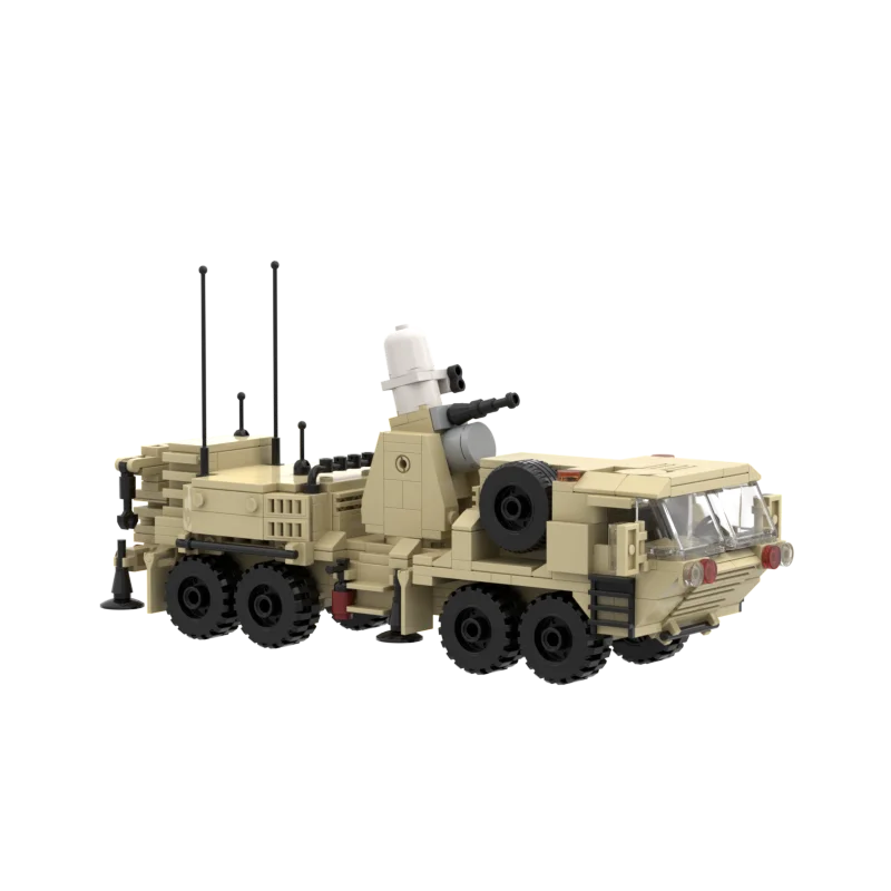 MOC Block Building M977 HEMTT Phalanx Weapon System WW2 Военная техника Тактический грузовик Транспортные средства Кирпичи Игрушки Рождественские подарки (art.: 3920ced968acc) - 3920ced968acc