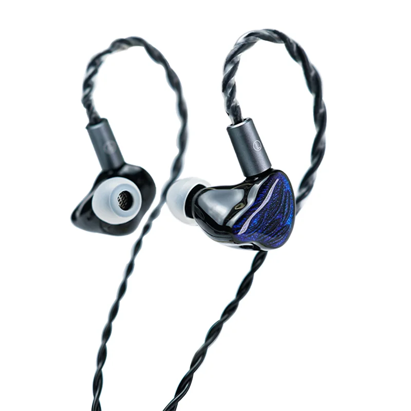 Арматурный гибридный драйвер Hi-Fi наушники IEMs 10 мм двухкамерные с динамической