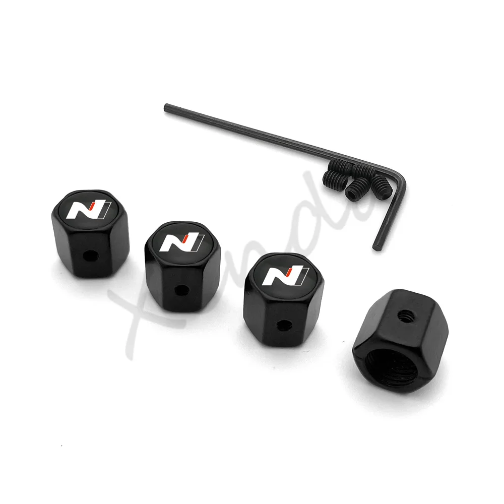 

Колпачки для воздушных клапанов автомобильных колес, крышка штока для Hyundai NLine N Line i30 i20 Tucson Elantra Kona Santa Fe Sonata Accent, аксессуары