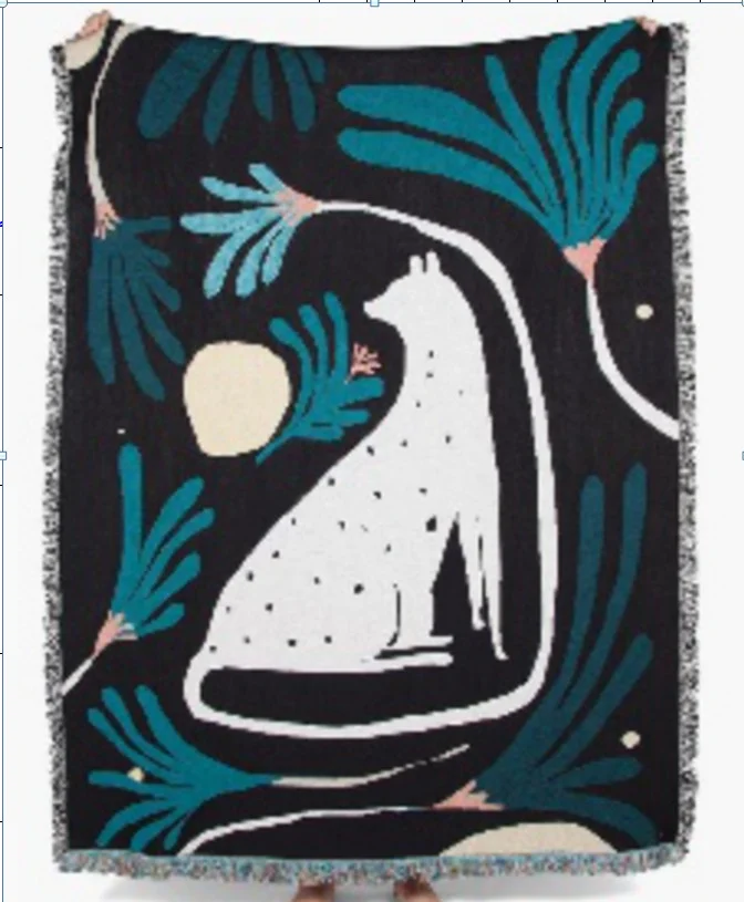 

Casual Blankets Carpet Decoration Carpet Sofa Leisure Carpet Original Single Tapestry Sofa Mat