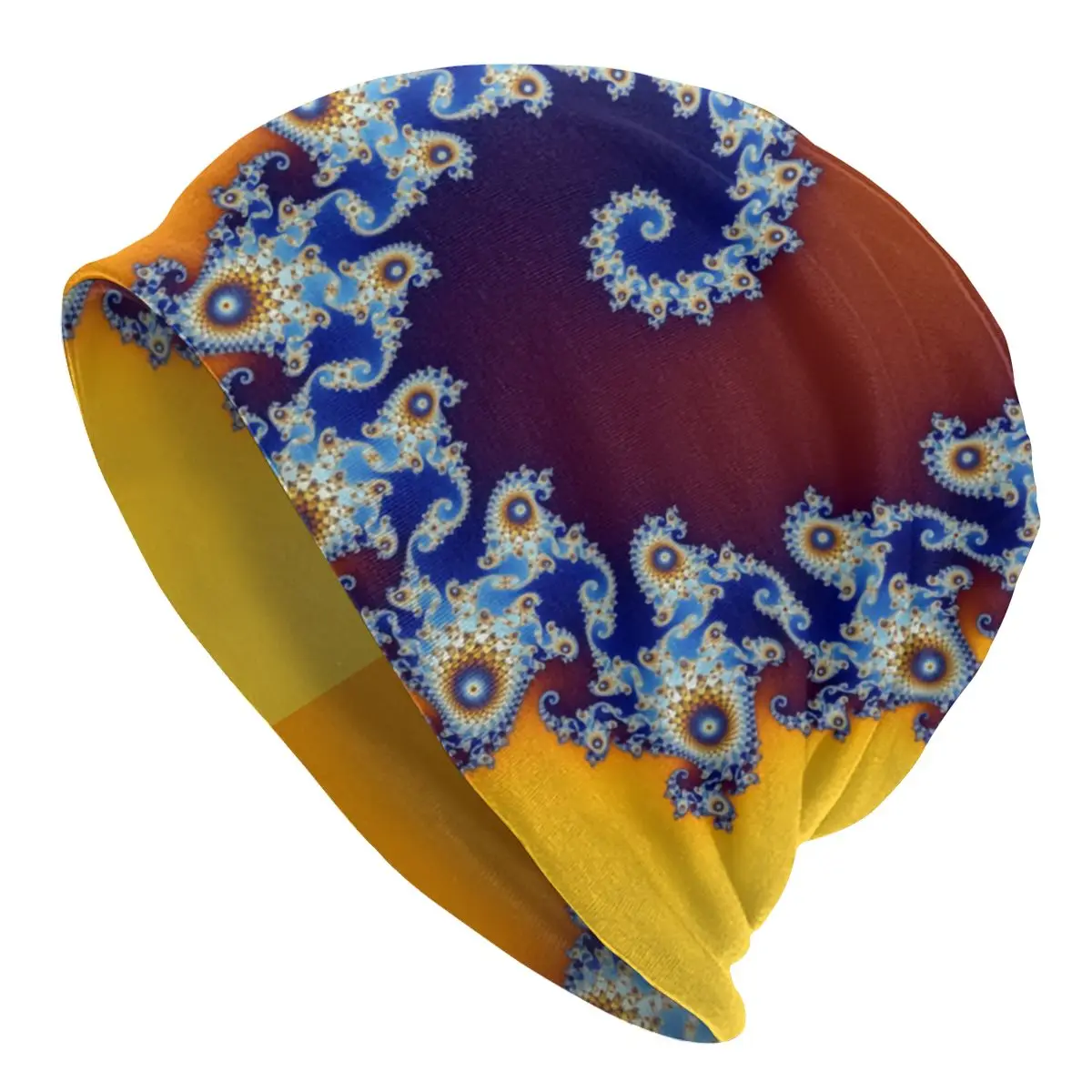 Вязаная шапка унисекс Морской хвост Зимняя Теплая Шапка-бини