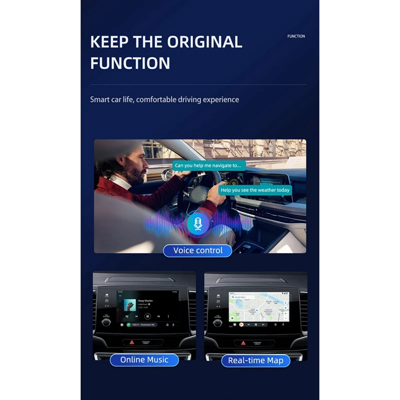 Carlinkit беспроводной адаптер A2A Android автомобильный для 98% автомобиля Автомобильное