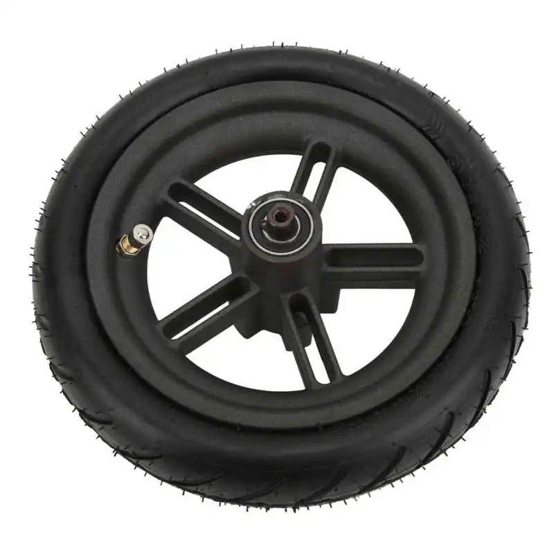 

8.5 Inch Rear Wheel Assembly Friction Resistant 8.5 Inch Scooter Rear Tire Set with Inner Tube Aluminum Alloy Hub for M365 PRO