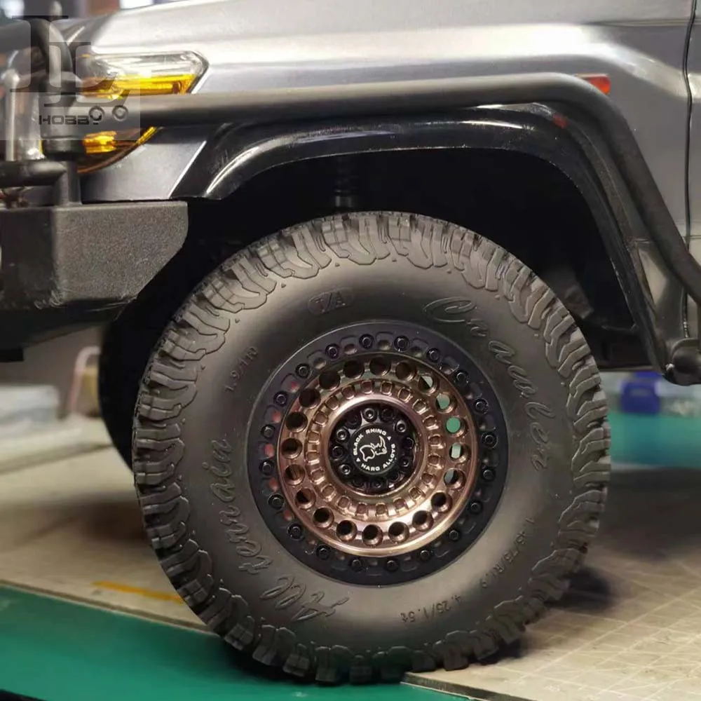 Металлическая Ступица колеса 2 дюйма для радиоуправляемых автомобилей 4 шт.