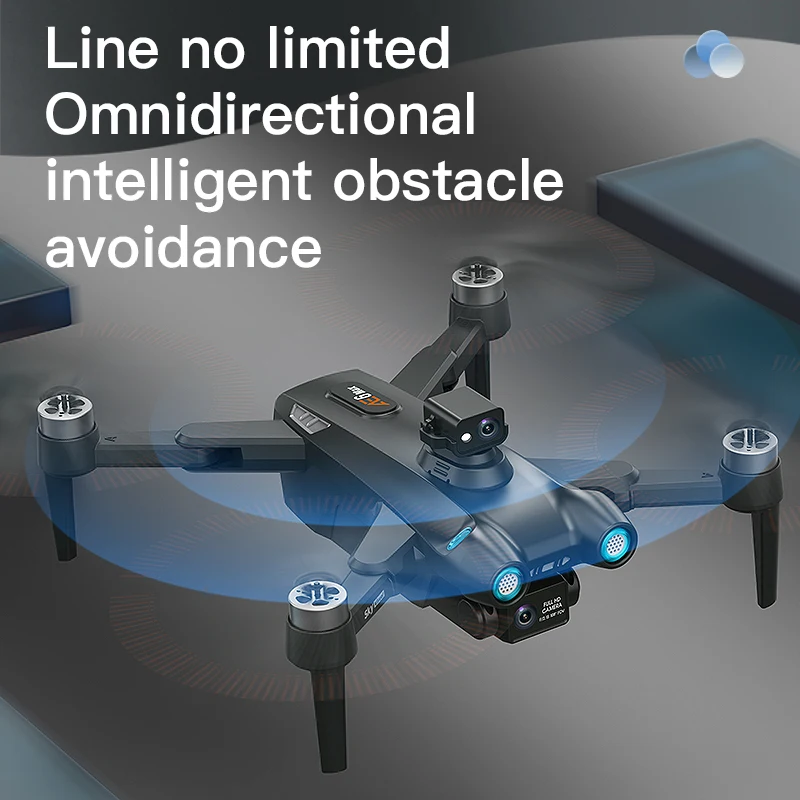 AE6 Pro GPS Drone 4K Professional 90° ESC 8K Камера 360° Избегание препятствий Квадрокоптер 64 Цвета