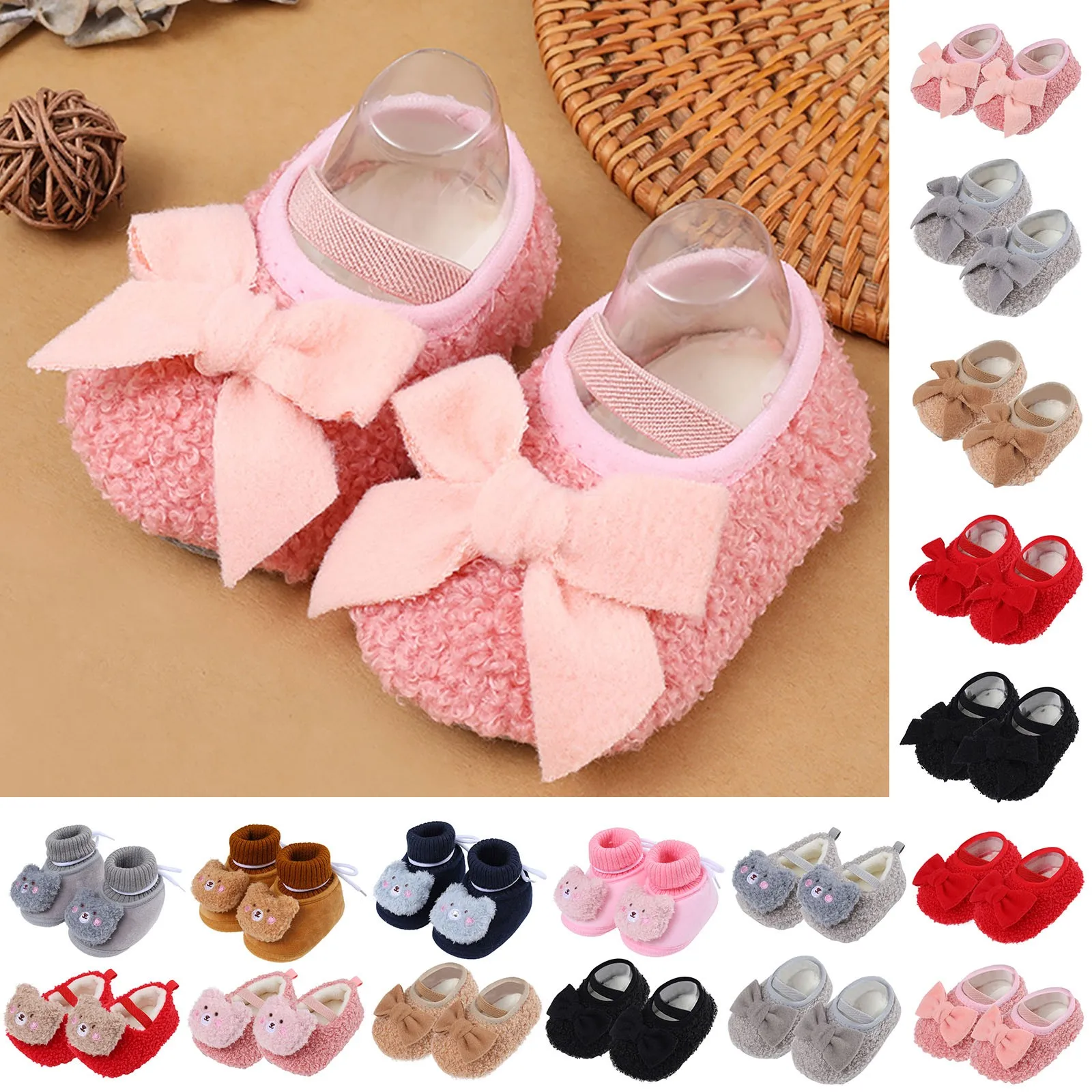 

Кроссовки Детские х/б, с бантом, размеры 1