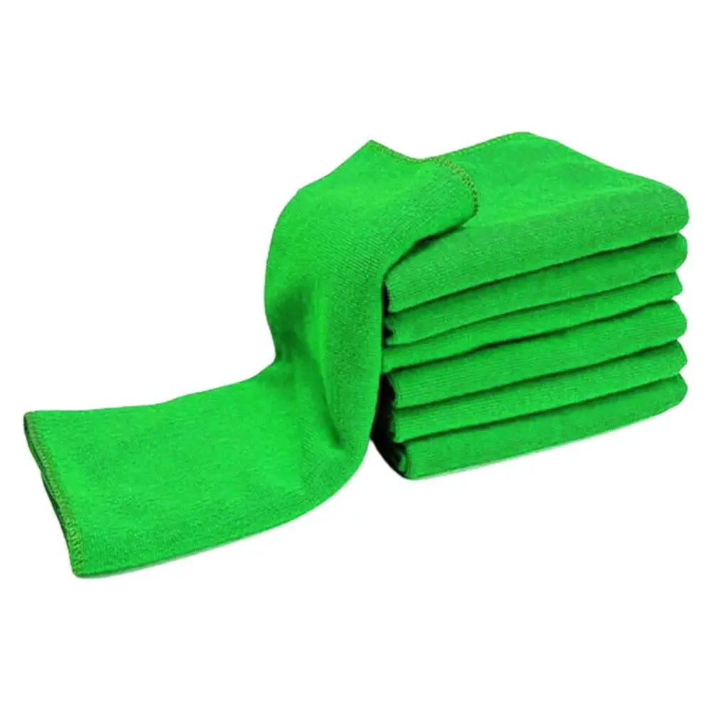 5 szt. Ręcznik z mikrofibry do mycia samochodu pluszowe czyszczenie suszenie ściereczka polerowanie pielęgnacja ręcznik Detailing Wash M6S7